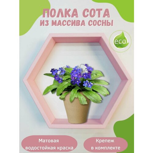 Полка настенная сота навесная