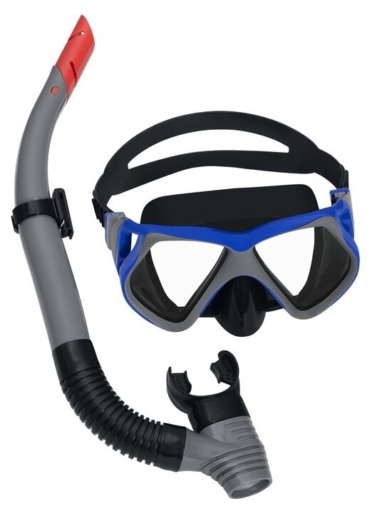 Набор для подводного плавания от 14 лет Dominator Pro: маска, трубка Bestway (24069)