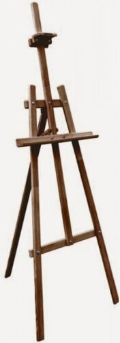 Изображение товара Мольберт Малевичъ Лира "Симпл" с покрытием, коричневый