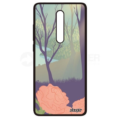 фото Чехол для телефонов mi 9t, "лесные розы" пейзаж природа utaupia
