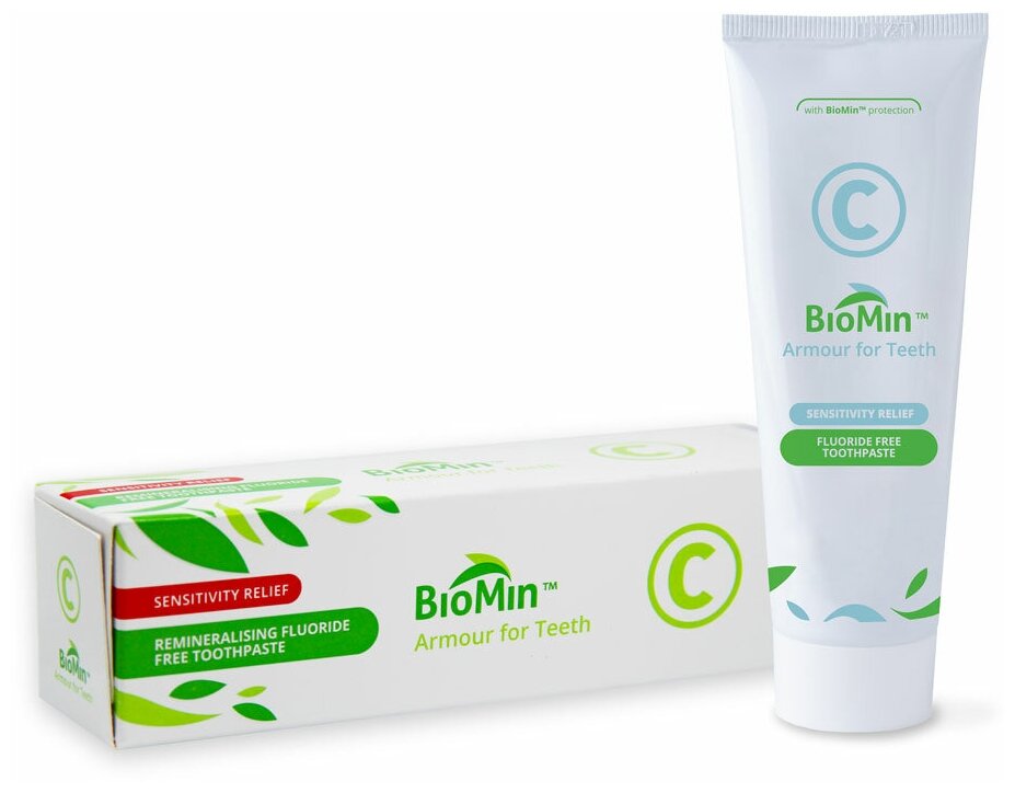 Зубная паста BioMin С Toothpaste 100g (перечная мята)