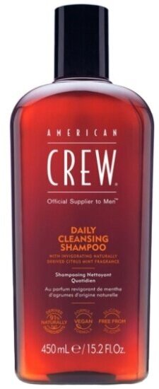 Мужской шампунь для волос American Crew очищающий, 450 мл