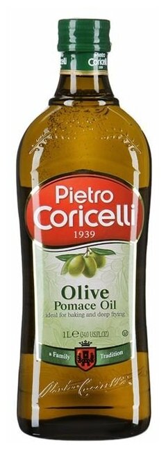 Масло оливковое "Pietro Coricelli" Pomace 1 л, Италия