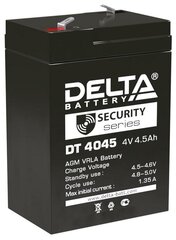 Аккумулятор для прожекторов 4В 4.5А. ч Delta DT 4045 (7шт.)