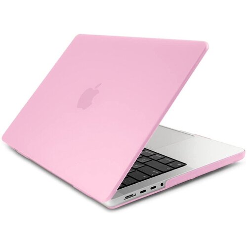 Чехол для MacBook Pro 14 2024 - 2021 M3 A2918 A2992 M2 A2779 M1 A2442 Pro Max Розовая