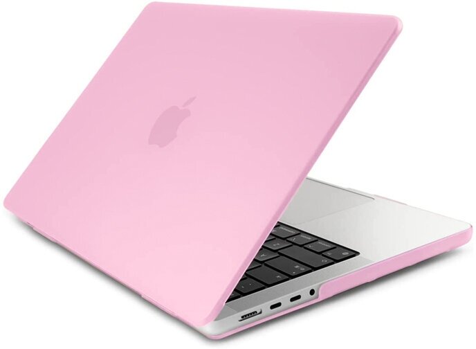 Чехол для MacBook Pro 14 2021 A2442, Nova Store, пластик,Розовый