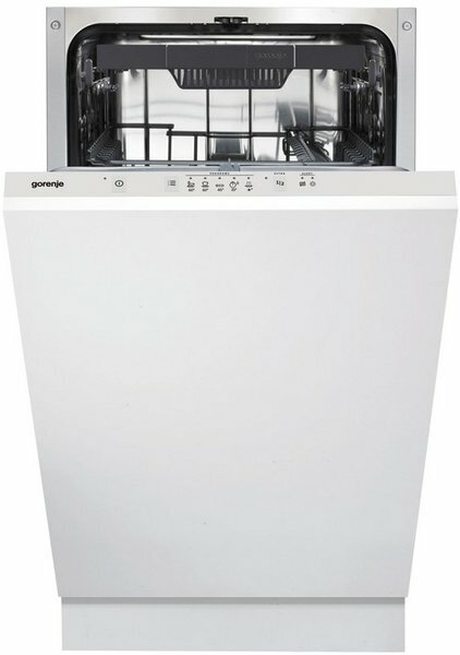 Встраиваемая посудомоечная машина Gorenje GV520E10S с конденсационным типом сушки и защитой от протечек, 3 корзины.