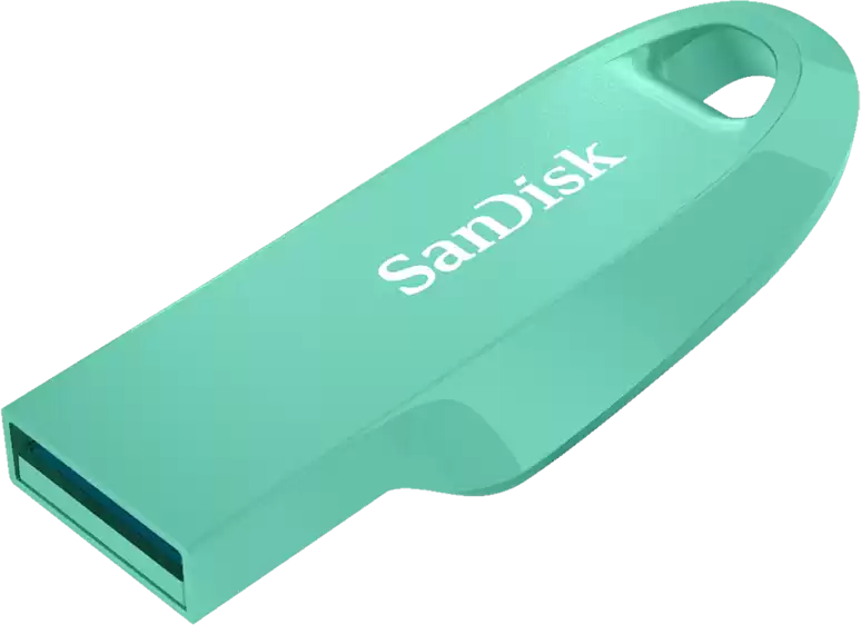 Флеш накопитель 32GB SanDisk CZ550 Ultra Curve, USB 3.2 Green
