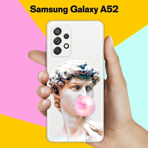 Силиконовый чехол Давид на Samsung Galaxy A52 силиконовый чехол давид на samsung galaxy a10