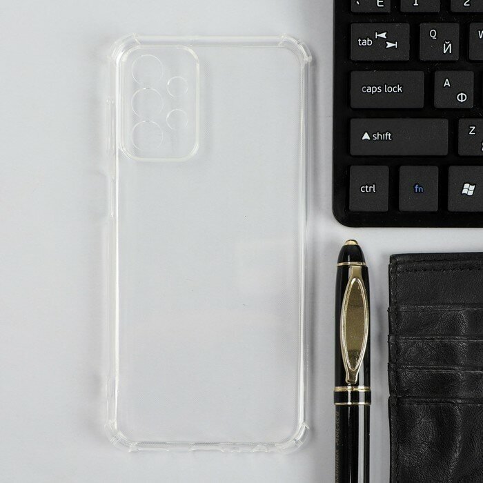 IBox Чехол iBox Crystal, для телефона Samsung Galaxy A23, силиконовый, противоударный, прозрачный