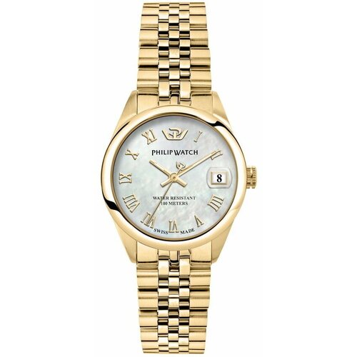 наручные часы philip watch часы женские philip watch r8253597621 золотой Наручные часы PHILIP WATCH R8253597621, золотой