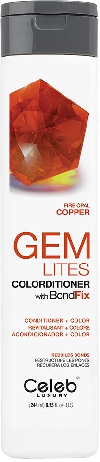 Красящий кондиционер огненный опал Gem Lites Fire Opal Colorditioner
