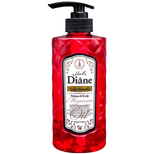 Шампунь для волос для объема безсульфатный безсиликоновый Moist Diane Botanical Extra Volume  Scalp Объем и уход с аргановым маслом 450 мл