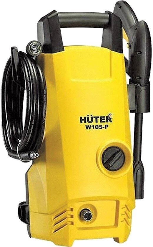 Huter Мойка высокого давления Huter W105-Р 70/8/3 { 1400 вт 105 бар расход=342 л/час вход=04 бар }