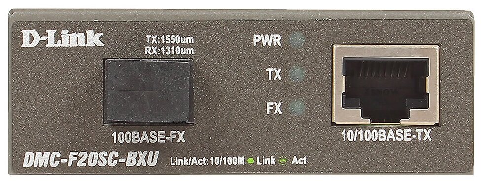 Медиаконвертер D-LINK DMC-F20SC-BXU/A1A - фото №6