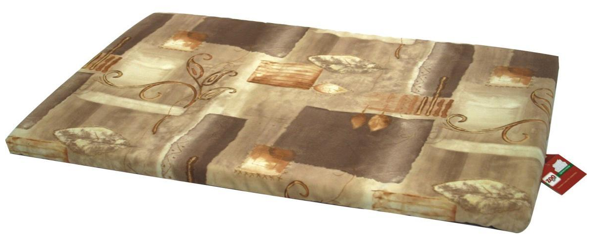 Матрас Зооэкспресс со съемным чехлом мебельная ткань бежевый 100*60*3 см 75082 - фотография № 1