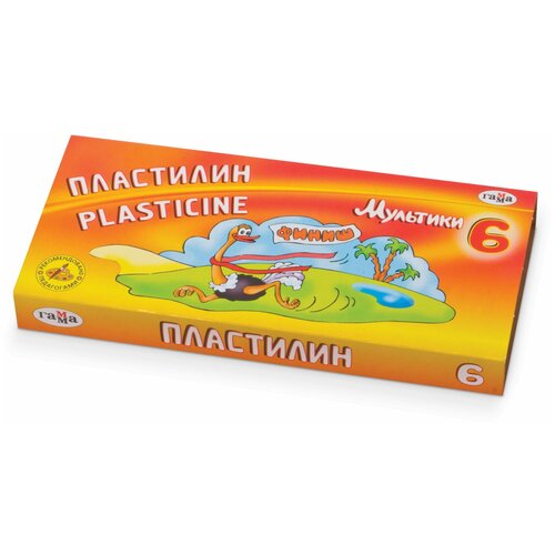 Пластилин гамма 100327, комплект 18 шт. пластилин 6цв 120г гамма мультики со стеком 280015 1071347