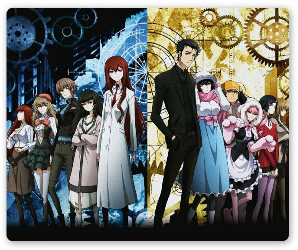 Коврик для мышки прямоугольный Steins Gate Zero