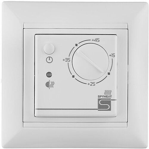 Терморегулятор электронный SPYHEAT ETL-308B белый