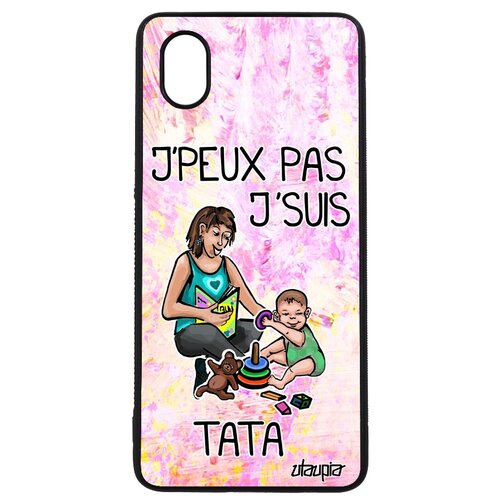 фото Чехол для мобильного samsung galaxy a01, "не могу - стала тетей!" пародия повод utaupia