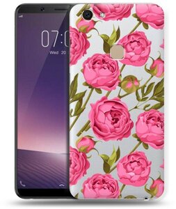 Фото Дизайнерский силиконовый чехол для Виво В7 / Vivo V7