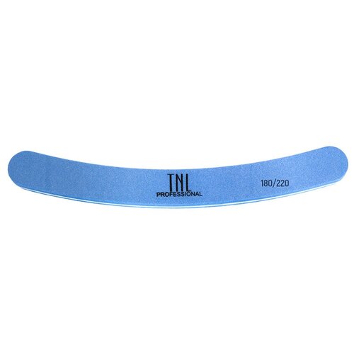 TNL Professional Шлифовщик бумеранг, 180/220 грит (в индивидуальной упаковке), голубой