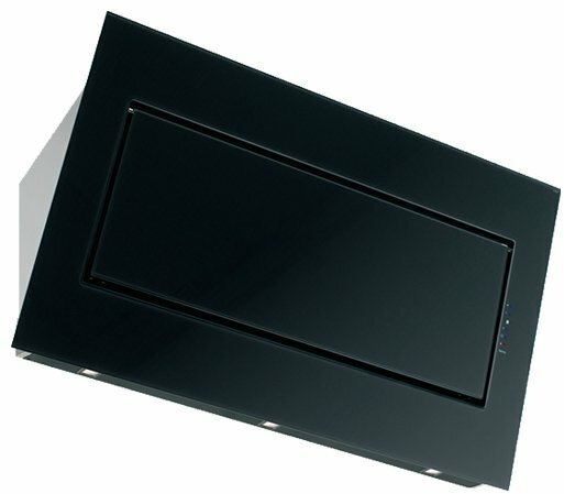 Кухонная вытяжка Falmec Quasar vetro Parete 90 black (800)
