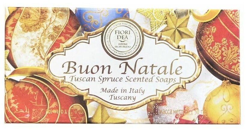 Fiori Dea Набор мыла кускового Buon Natale