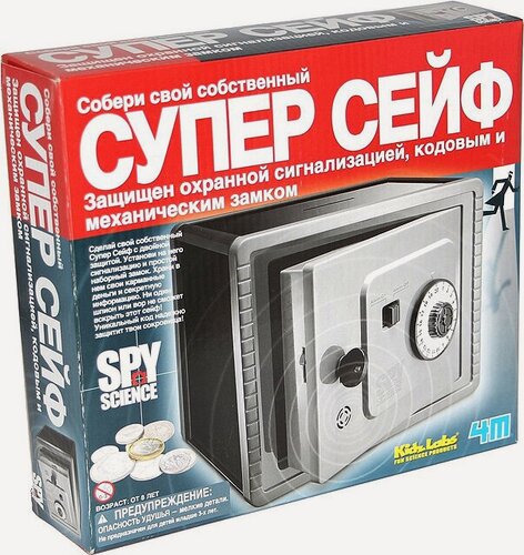 Изображение товара Набор-конструктор Супер Сейф, 4M, 00-03289