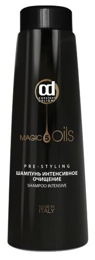 Constant Delight шампунь 5 Magic Oils Pre Styling интенсивное очищение волос, 1000 мл