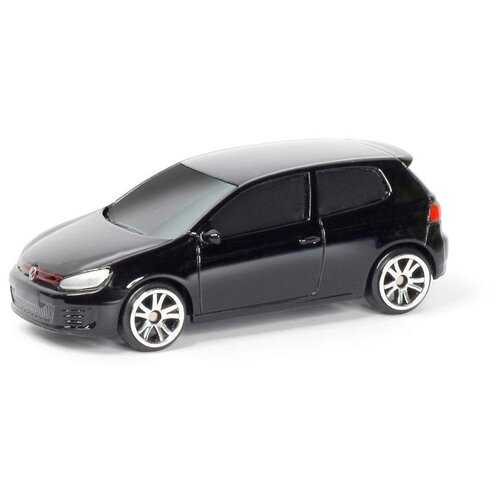 Легковой автомобиль RMZ City Volkswagen Golf GTI (344021S) 1:64, 9 см, черный легковой автомобиль rmz city volkswagen golf a6 gti 554018 1 32 15 см черный