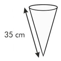 Мешок кондитерский Tescoma DELICIA 35 cм, полотняный, 6 насадок