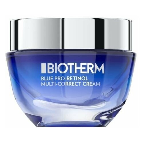 BIOTHERM Мультикорректирующий крем для лица с про-ретинолом и экстрактом бурых водорослей для всех типов кожи Blue Pro-Retinol Multi-Correct Cream