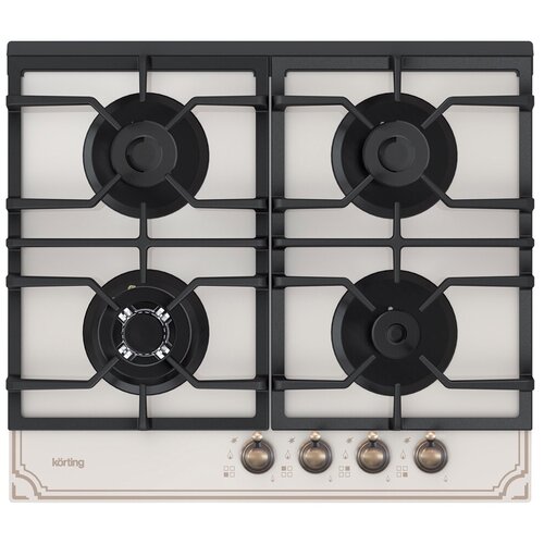 Газовая варочная панель Korting HGG 691 CTRB белый 4019000₽
