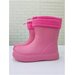 Сапоги резиновые  для девочек, демисезон/лето, ЭВА, размер 35, розовый