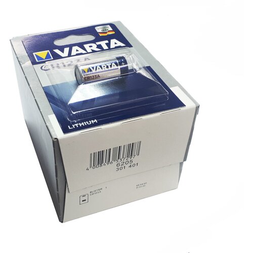 батарейка 4шт varta cr123 industrial pro 3в литиевая CR123A