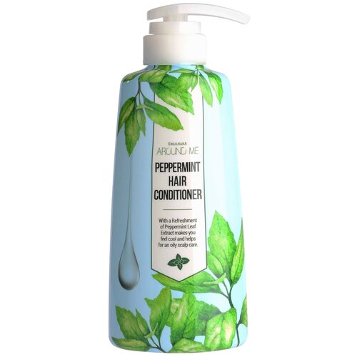 Кондиционер для волос WELCOS AROUND ME P PEPPERMINT HAIR CONDITIONER 500ML.