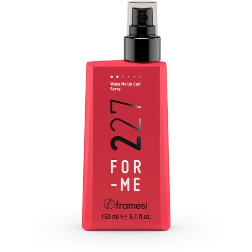 Спрей для кудрявых волос FRAMESI FOR-ME 227 WAKE ME UP CURL SPRAY, 150 мл спрей для кудрявых волос framesi for me 227 wake me up curl spray 150 мл