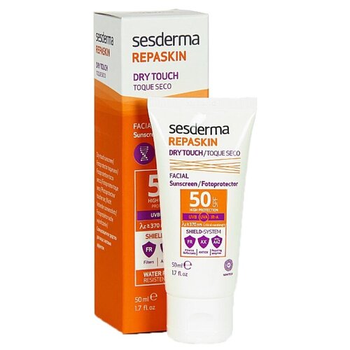 Sesderma REPASKIN Dry Touch SPF 50 - Солнцезащитный крем-гель, 50 мл