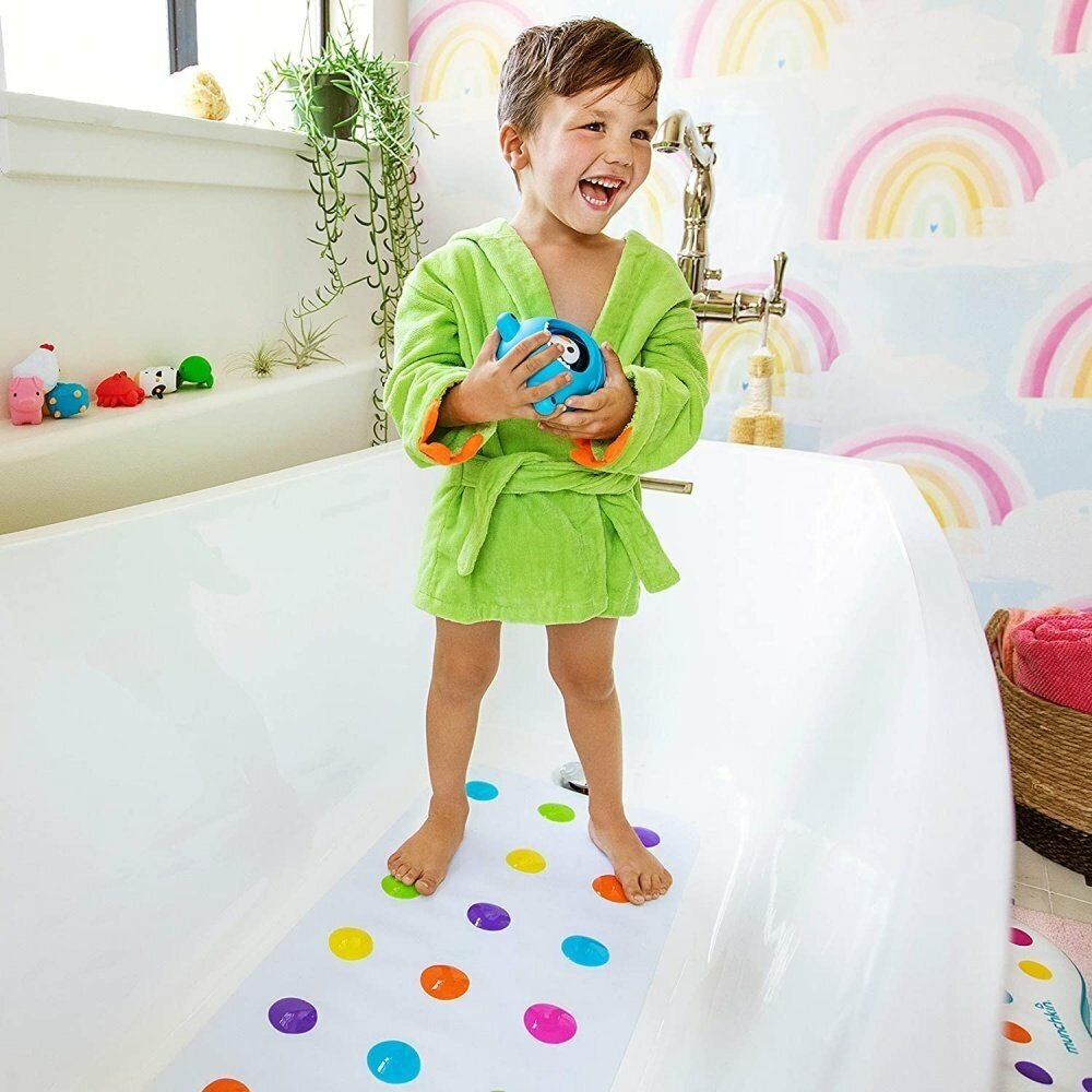 Munchkin коврик для ванной Dots™ 77,5см*36,2см с 3-х лет