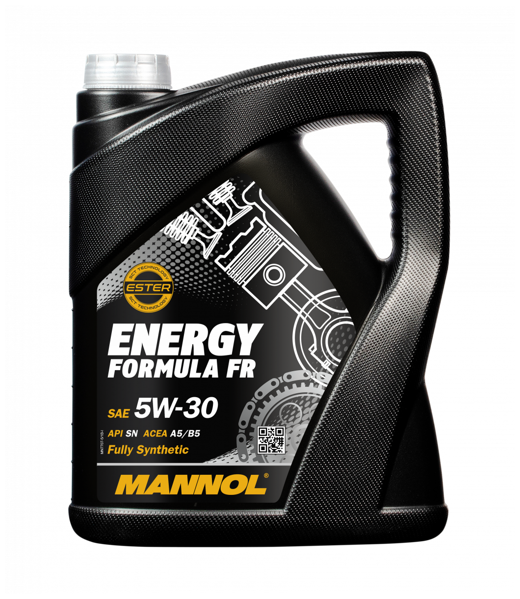 Синтетическое моторное масло Mannol Energy Formula FR 5W-30 5 л 77075 .