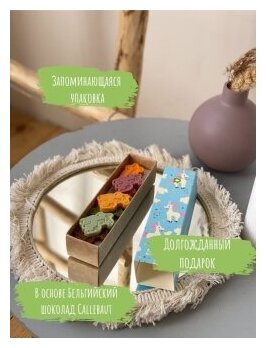 Шоколадный набор "Единороги" Rubiscookies фигурный шоколад мини - фотография № 2