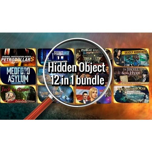 Игра Hidden Object - 12 in 1 bundle для PC STEAM Регион активации все страны электронная версия 89₽