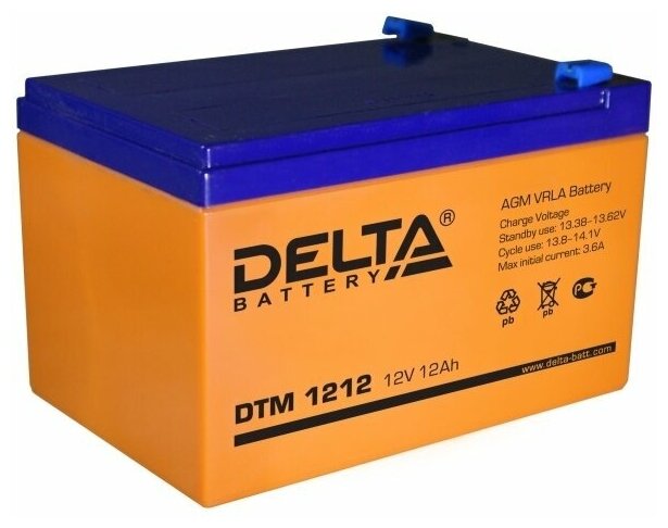 Delta DTM 1212 12В 12Ач