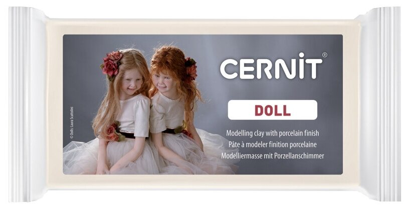 Полимерная глина CERNIT DOLL 500г, бисквит 042