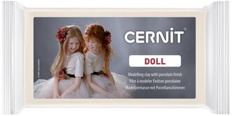 Полимерная глина Cernit Doll бисквитная (042), 500 г