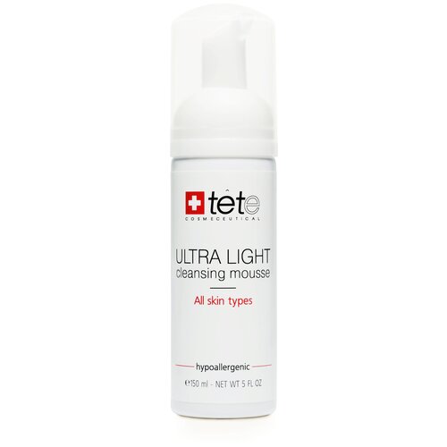 Пенка для умывания TETe Cosmeceutical Ultra Light, для всех типов кожи, 150 мл