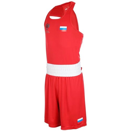 Спортивная форма Clinch детская, майка и шорты, размер 140, красный