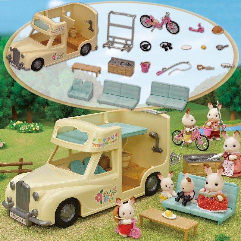 Игровой набор Sylvanian Families Автокемпер - фото №12