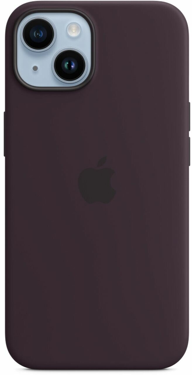 Чехол Apple iPhone 14 Silicone MagSafe Elderberry